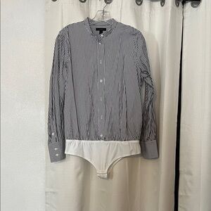 J. Crew Bodysuit Dress Shirt